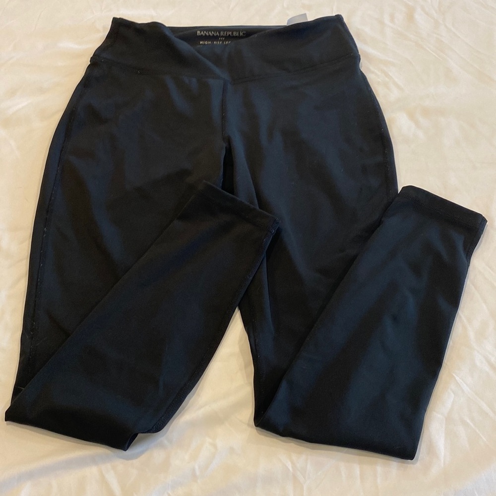 Banana Republic Black High Rise Leggings
